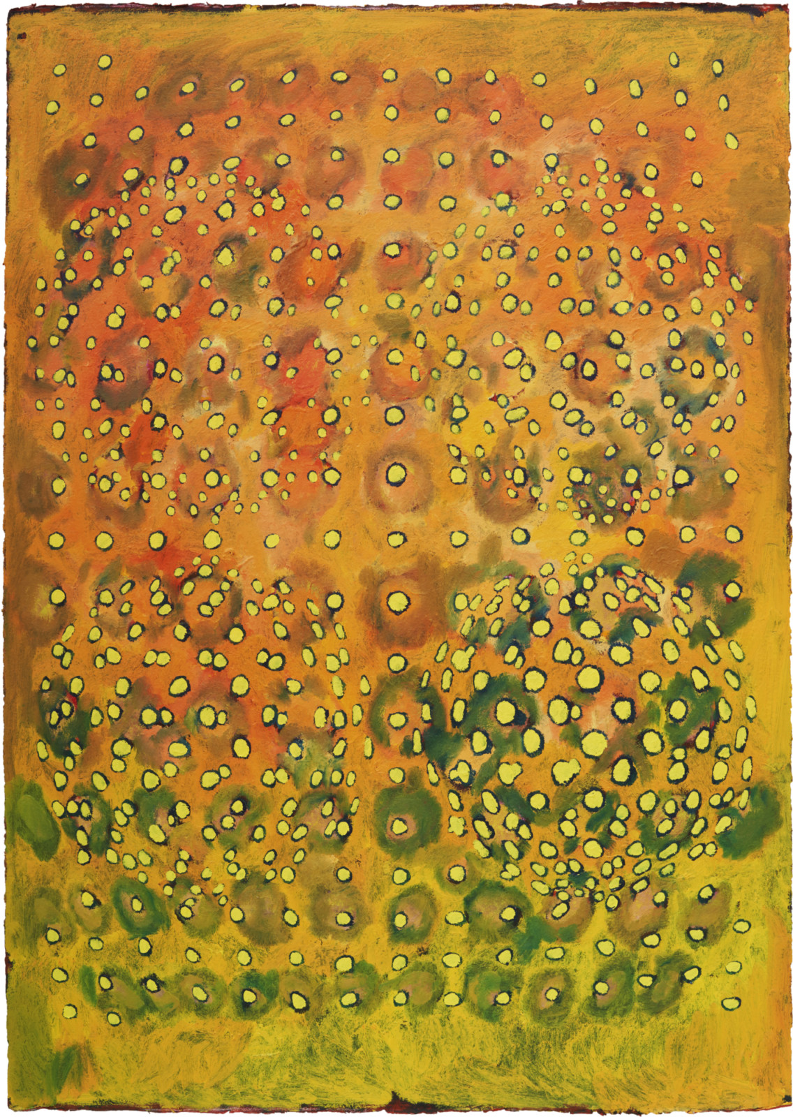 Painting by Terry Winters, , dated 2021