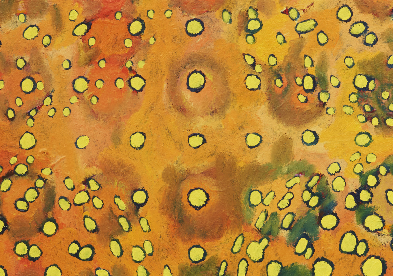 Painting by Terry Winters, , dated 2021