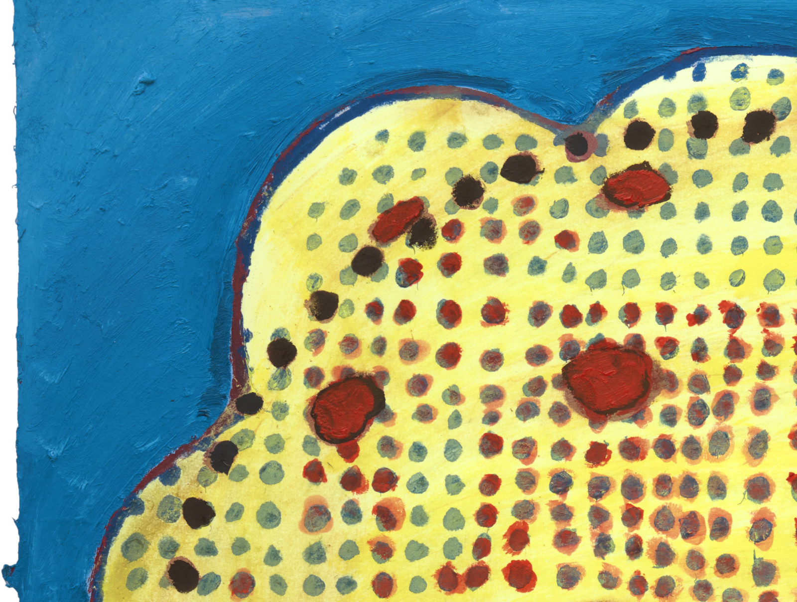 Painting by Terry Winters, , dated 2021