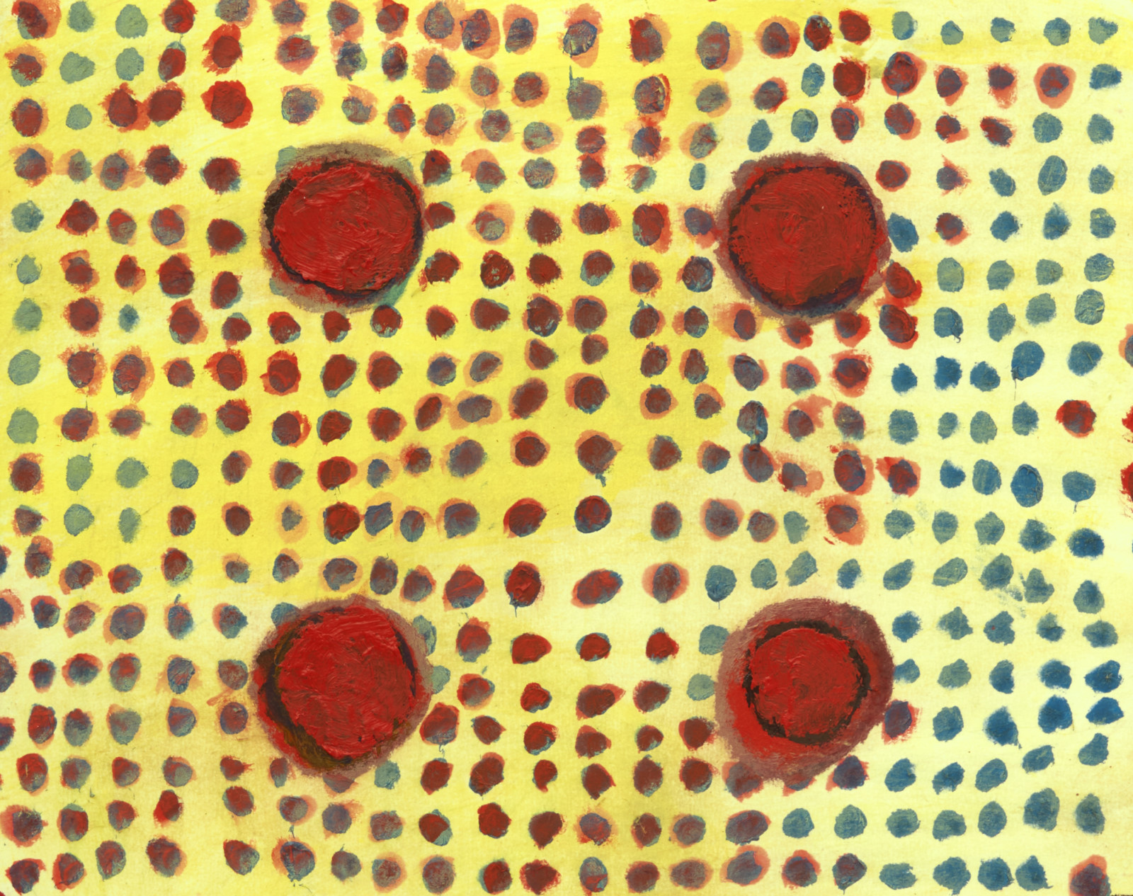 Painting by Terry Winters, , dated 2021