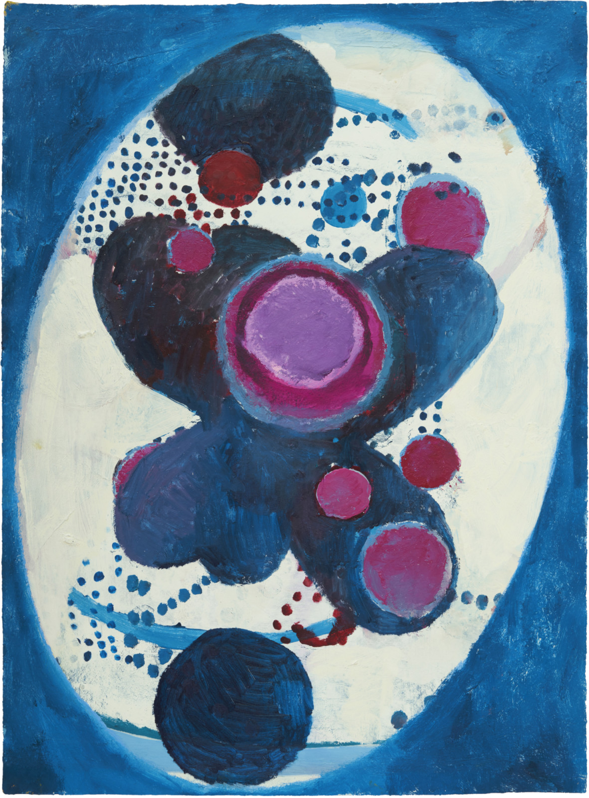 Painting by Terry Winters, , dated 2021