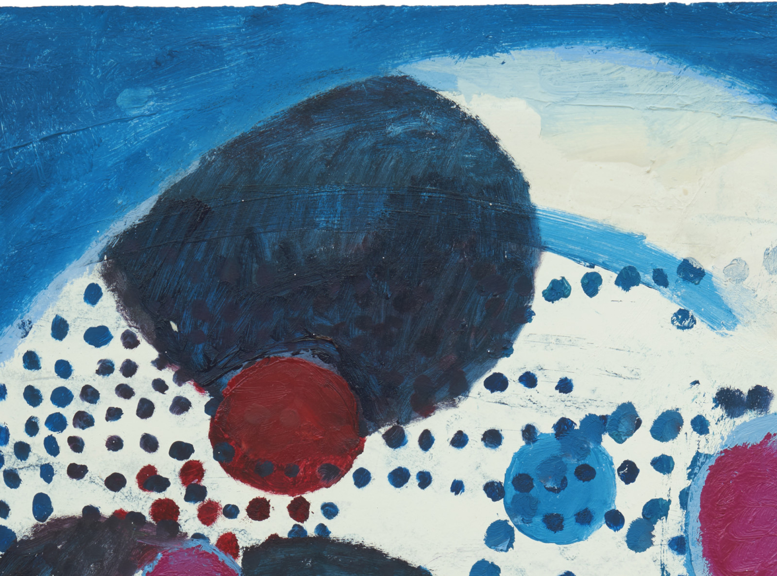 Painting by Terry Winters, , dated 2021