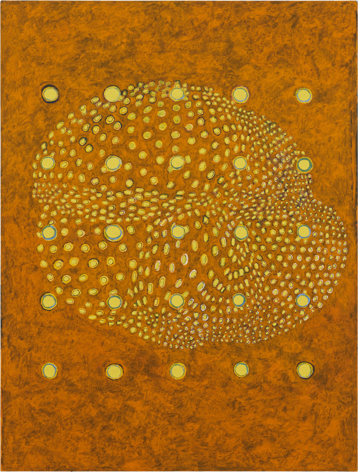 Painting by Terry Winters, , dated 2023