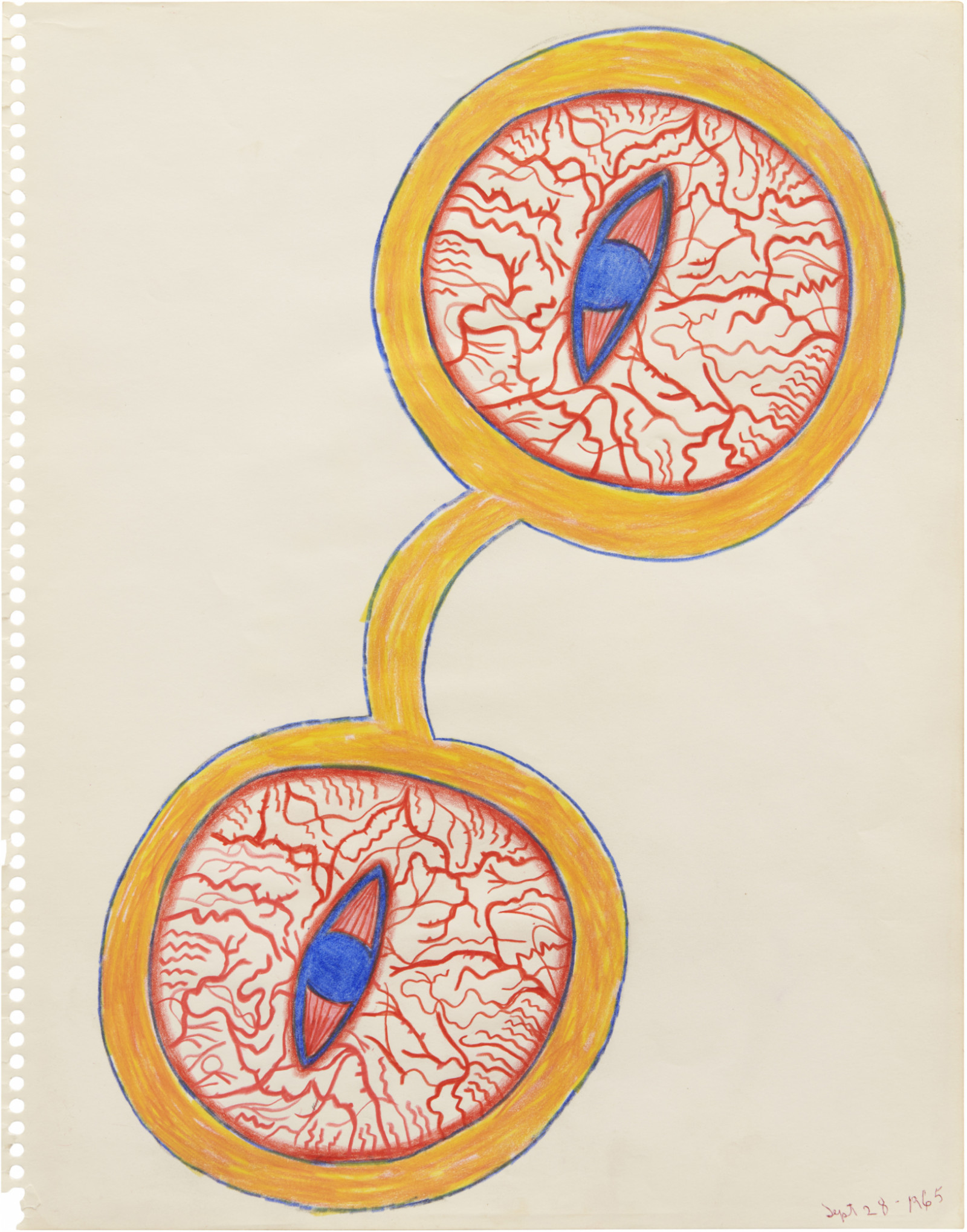 Drawing, dated September 1 - November 9, 1965