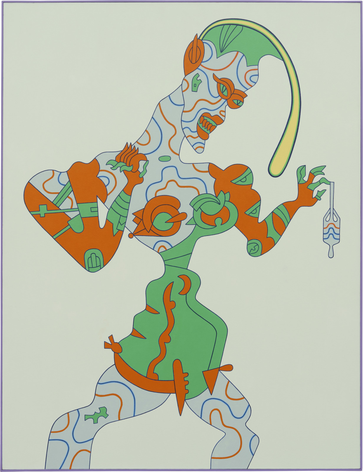 Painting, dated 2009