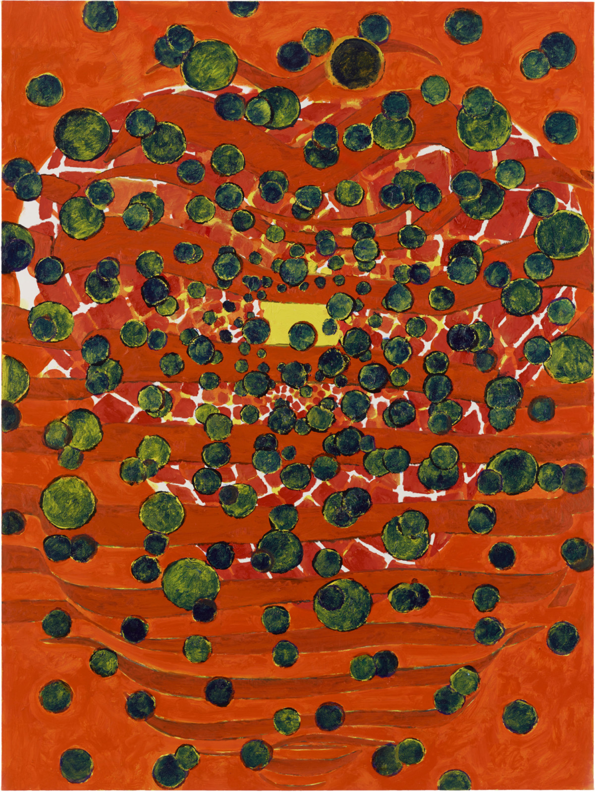Painting by Terry Winters, , dated 2014